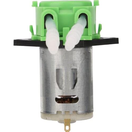 12V Dosing Pump Self-priming Pump DIY Peristaltic Tube Head For Aquarium Lab Chemical Analysis