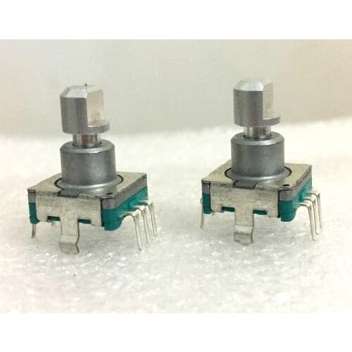 2pcs Original for VW Jetta Car CD Volume Adjustment Knob 360 degree Rotation With Button Switch Encoder