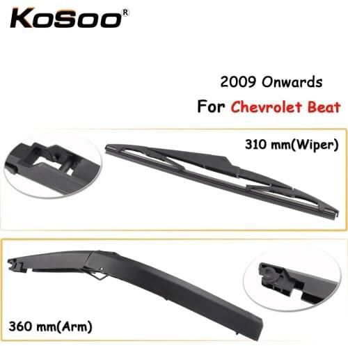 KOSOO Auto Rear Car Wiper Blade For Chevrolet Beat,310mm 2009 Onwards Rear Window Windshield Wiper Blades Arm,Car Accessories