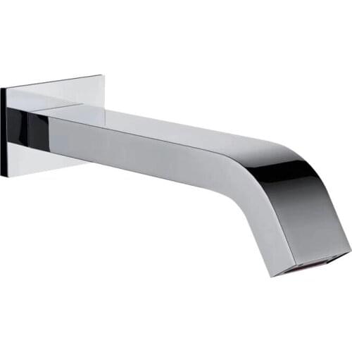 Free ship wall mounted bathroom basin sink sensor square faucet Automatic tap deck mounted single hole