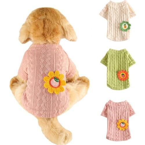 Cosplay Soft Texture Pet Dogs Knitted Short Sleeve Clothes for Outdoor