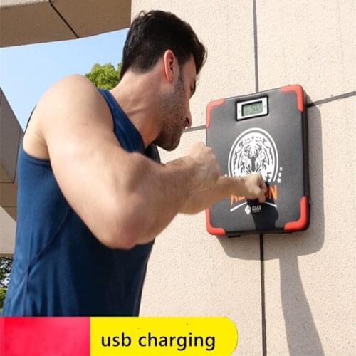 Fist Tester Force Tester Boxing Training Sandbag Smart Wall Target Sandbag Punching Speed Strength Test Vent Target