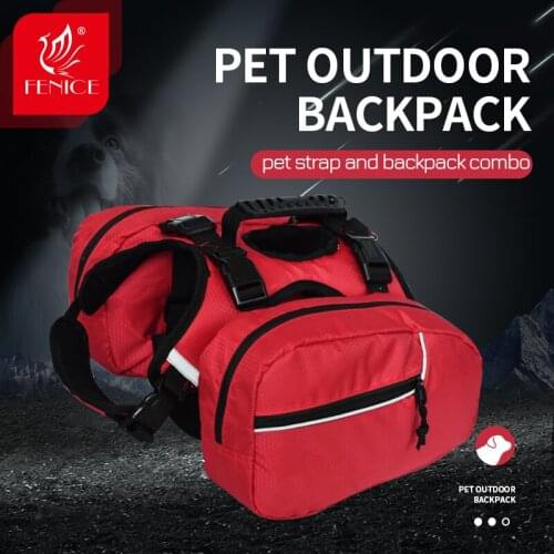 Fenice Fashionable Pet Outdoor Backpack Strap Waterproof Multi-function Dog High-quality Bag