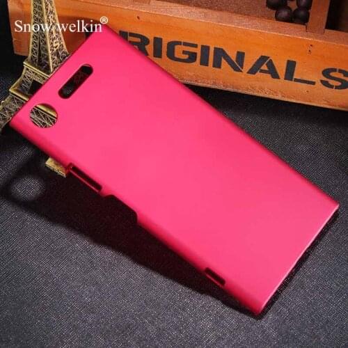 For Sony Xperia XZ1 Rubberized Matte Plastic Hard Case Cover For Sony Xperia XZ1 Dual F8342 5.2inch Back Phone Cases