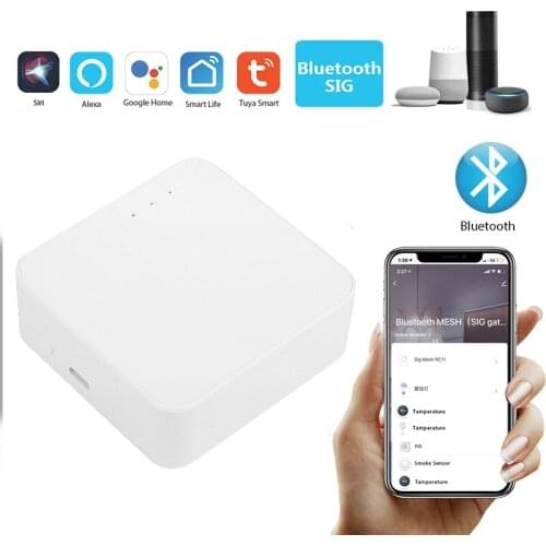 TUYA Bluetooth-compatible Gateway Smart Wifi Gateways Smart Home Mesh Hub Tuya Gateway Work With Alexa Google Home