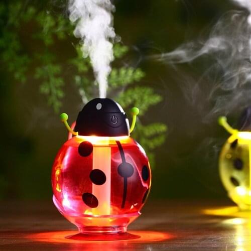 Cute Beatles Humidifier Portable USB Air Diffuser Purifier Atomizer Essential Oil Diffuser Difusor De Aroma Mist Maker Fogger