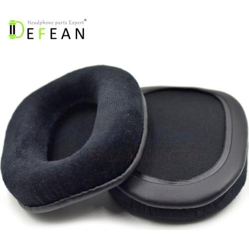 Defean Velour Ear pads cushion replacement covers for Audio-Technica ATH-M40 ATH-M50 M30 M40 M35 SX1 M50 headphone