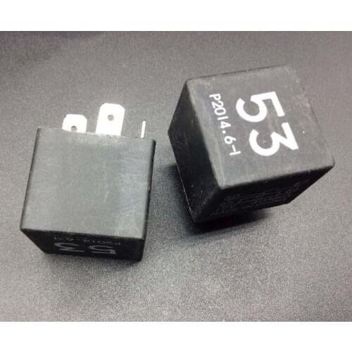 2pcs Original Car Relay 53# For V W Golf Audi A3 A4 A6 A8 POLO For Seat For Skoda For Porsche 141 951 253B 4pin 12V 40A