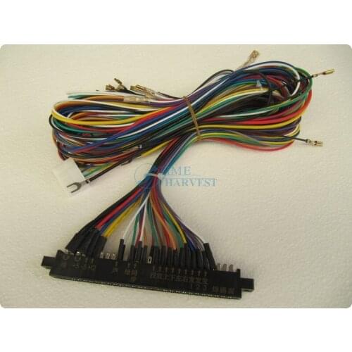 4pcs of Jamma Harness with -5V for Arcade Game Machine/28 Pin wires for arcade game machine