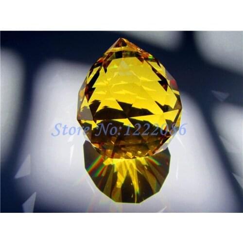 5pc 40mm Chandelier Crystal Balls Fung Shui Window Charms Suncatchers Ornament, Crystal Chandelier Ball, Free Shipping