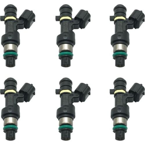 6pcs Fuel Injectors For Nissan AK12 BZ11 CR14DE CR12DE OEM:16600-3U800 FBY1010 166003U800