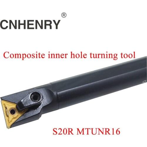 Free Shipping CNC Lathe Machine Tools Lathe Inserts Holder S20R MTUNR 16 Tool Boring Bar For CNC Machine