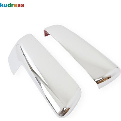 For Chevrolet Silverado 1500 2019 2020 ABS Chrome Car Side Door Rearview Mirror Cover Trim Cap Case Styling Exterior Accessories