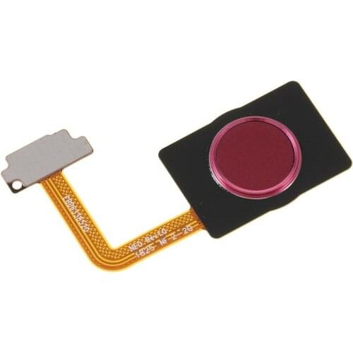 For LG G7 ThinQ Black/Blue/Grey/Rose Pink Color Home Key Fingerprint Button Flex Cable