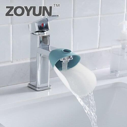 Kids bathroom accessories baby faucet extender faucet extender for kids nozzle water tap sink extender home kitchen sink faucet