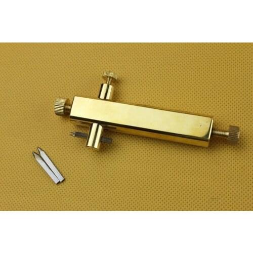 Violin/Viola making tools, brass purfling groove knife, Luthier tools