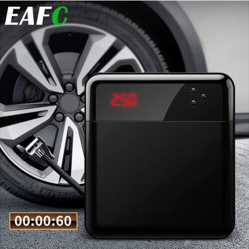 Big Power 30 Cylinder Car Tire Inflator 150psi Digital Mini Tyre Air Compressor Inflatable Pump with Light Auto Stop Inflator