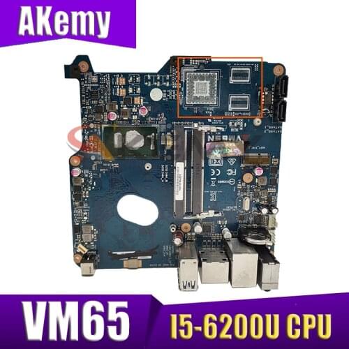 New Akemy VM65 Mainboard For ASUS VM65 All-in-one Mini PC Motherboard 100% Test OK With I5-6200U CPU