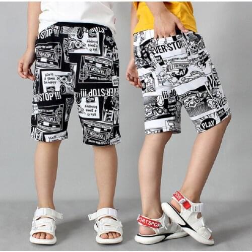 IENENS Fashion Boys Beach Shorts Children Breathable Boardshorts Summer Kids Baby Boy Casual Loose Shorts Mid Pants