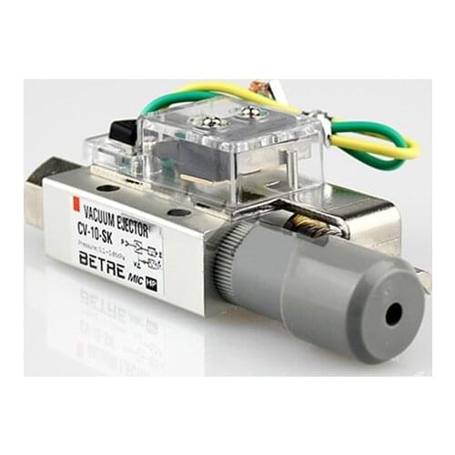 Pneumatic Vacuum generator CV-10/15/20/30 series vacuum valve pneumatic negative pressure switch manipulator Adjustable control