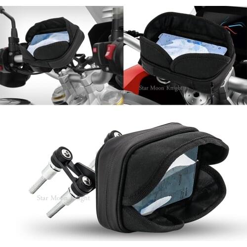 Motorcycle Phone Stand Holder Mobile GPS Plate Bracket Waterproof Media Bag Navigation Bracket FOR BMW F900R F900XR F 900 XR R