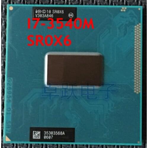 Intel Core i7-3540M 3.0GHz 4M Socket G2 Laptop Processor CPU SR0X6 i7 3540m