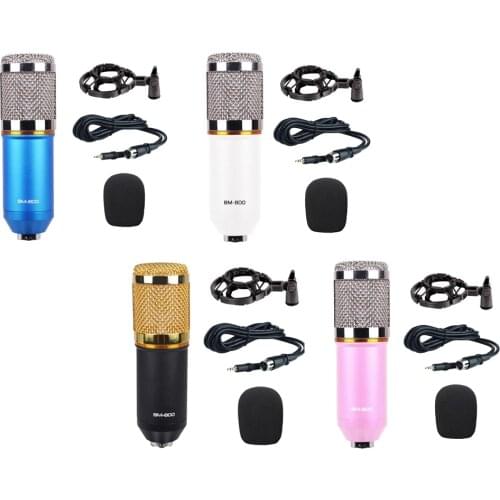 Wired Microphone Singing Recording Handheld Microphone Kit KTV Equipment for Stage Performance Home Studio Recording