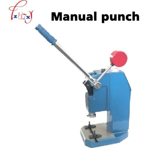 Manual operation punch press J03-0.6A small vertical manual punch press machine
