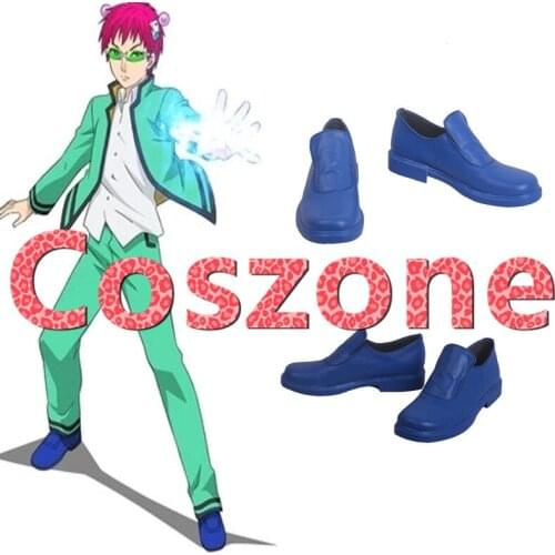 Saiki Kusuo no sai-nan Saiki Kusuo Cosplay The Disastrous Life of Saiki Kusuo Cosplay Shoes Boots Halloween Costume Accessories