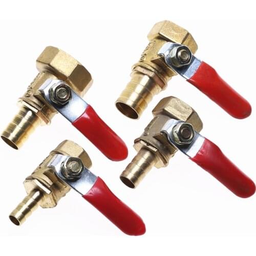 1/8'' 1/2'' 1/4''Hose Barb BSP Female Thread Straight Barbed Brass Connector Joint Copper Pipe Fitting Coupler Adapter
