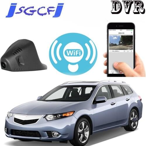 Special Car Road Record WiFi DVR Dash Camera Driving Video Recorder HD Night Vision For Acura TSX 2009~2014