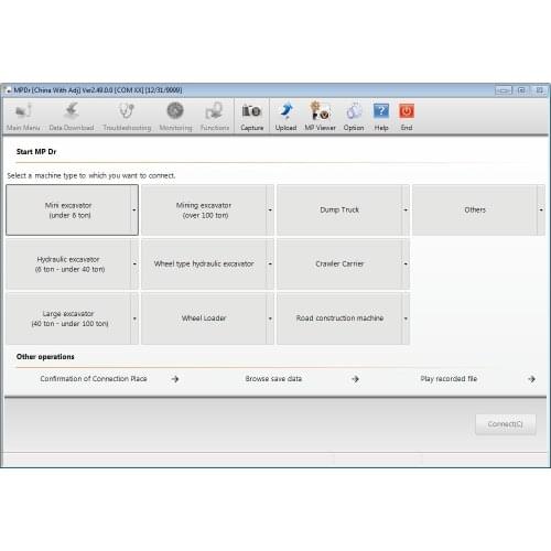 Hitachi Construction Machinery MPDr Ver 2.49 is valid for December 31, 9999