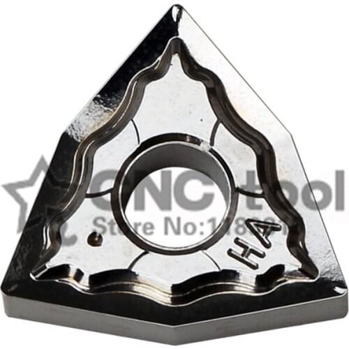 WNMG080404 HA WF01 WNMG080408 HA WF01 100% original Inserts External Turning Tool Carbide Insert Lathe Tool Processing Aluminum