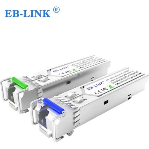 1Pair H3C compatible SFP-GE-LX-SM-BIDI 1310/1550 1.25G 10km WDM BIDI SFP Transceiver module