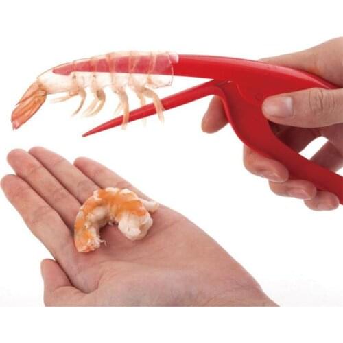 1pcs Shrimp Peeler Prawn Peeler Shrimp Deveiner Peel Device Fishing Knife Creative Kitchen Gadget Cooking Seafood Tool