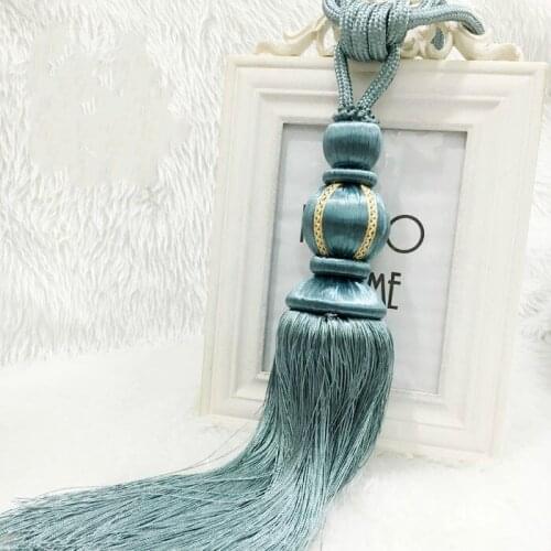 2pcs/lot Curtain Accessories Tieback Hanging Balls Tassels For Curtains Living Room Bedroom Deco Borlas Para Manualidades