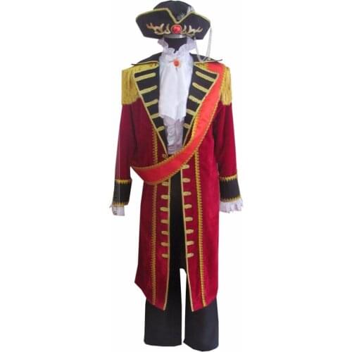 2018 England Britain the Axis Powers Hetalia Arthur Kirkland Cosplay Costume Pirate Gorgeous Clothing