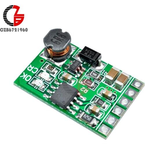 3.7V 4.2V 18650 Lithium Battery Charger Charging Module 5V Discharger Step Up Boost Board for DIY UPS Mobile Power Bank