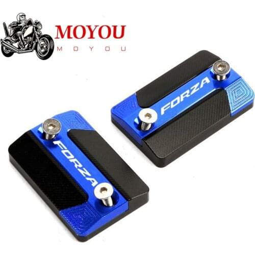 For HONDA FORZA 125 250 300 Motorcycle accessories Front Rear Fluid Reservoir Cover Cylinder Reservoir Brake master Cap