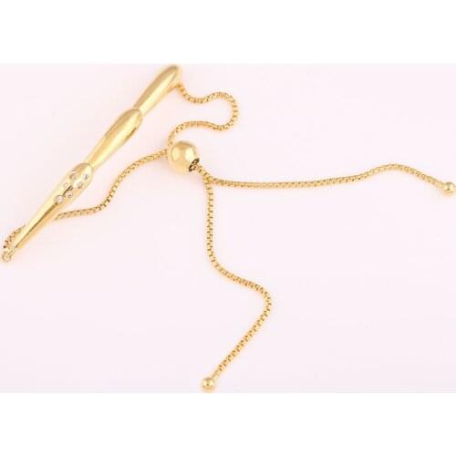 Authentic S925 Shine Flower Stem Sliding Bracelet For Women Wedding Party Gift fit Lady Fine Jewelry