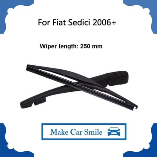 Free Shipping Factory Hot Item For Fiat Sedici Rear Windscreen Windshield Wiper Arm And Wiper Blade Set 2006+, 250mm Of Blade