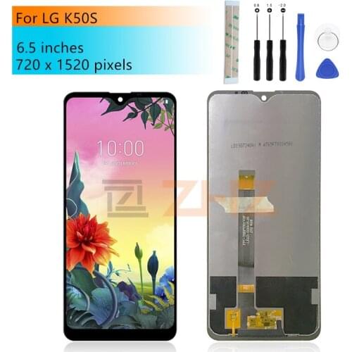 For LG K50S LCD Display Touch Screen Digitizer Assembly lcd digitizer K50S screen replacement Repair parts with tools 6.5"