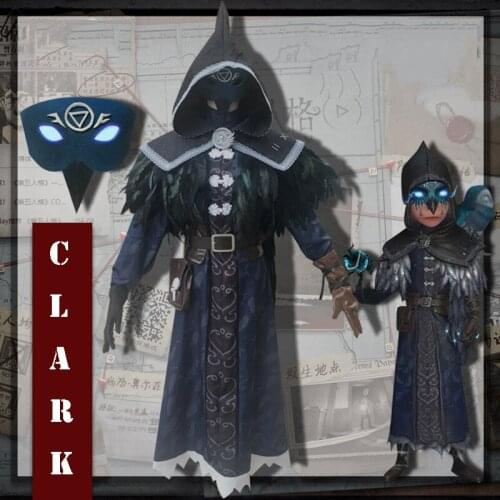 Game Identity V Cosplay Costumes Night Owl Skin Seer Eli Clark Cosplay Costume Halloween Carnival Party Anime Cosplay Costume