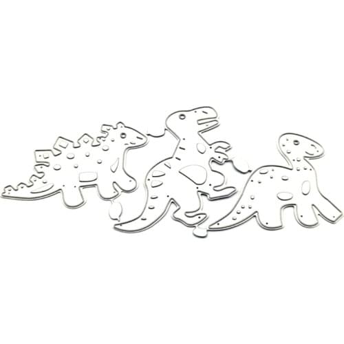 Dinosaur Metal Cutting Dies Stencil DIY Scrapbooking Album Paper Card Template Mold Embossing Craft Decoration
