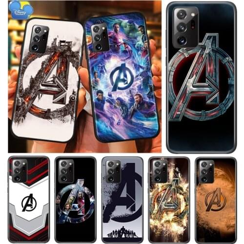 Marvel Avengers Logo For Samsung Galaxy A01 A11 A12 A22 A21S A31 A41 A42 A51 A71 A32 A52 A72 A02S Soft Phone Case