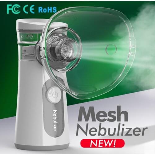 Nebulizer Portable Inhaler Mesh Nebulizer Rechargeable Ultrasonic Atomizer kids Adult Respirator Home Health Care Nebulizador
