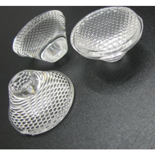 20mm Optical PMMA LED Lens 5/8/10/15/30/45/60 Degree Reflector Collimator For 1W 3W 5W LED Light Lamp Bulb DIY