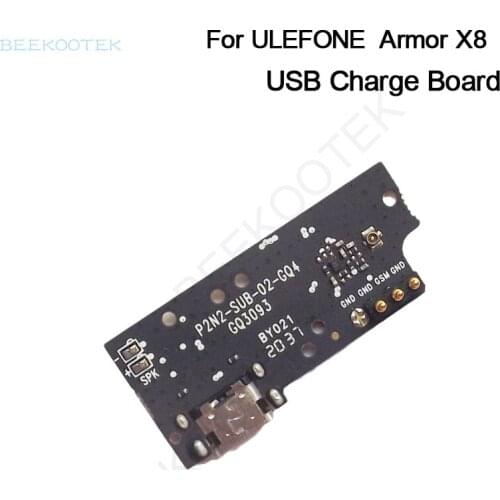 Original Armor X8 USB Charge Board Charging Port Board Dock Plug Repair Accessories Replacement For Ulefone Armor X8 Cellphone