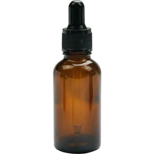 10 PCS 20ml Essential Oils Jars Vials Bottles Glass Tubes Liquid Perfume Pipette Eye Dropper 4Colors For Massage Beauty Shop