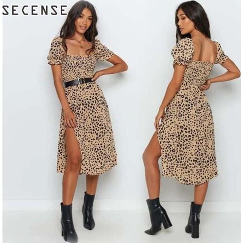 Summer Dresses With Sleeves SECENSE China